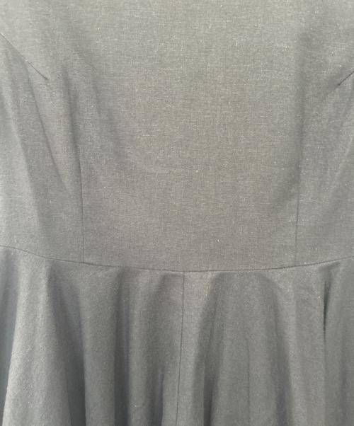 foufou（フーフー）foufou (フーフー) 半袖ワンピース ブラック サイズ:1の古着・服飾アイテム