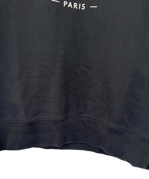 maison kitsune（メゾンキツネ）maison kitsune (メゾンキツネ) スウェット ブラック サイズ:Lの古着・服飾アイテム