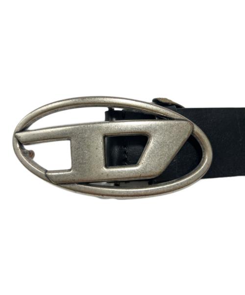 DIESEL（ディーゼル）DIESEL (ディーゼル) オーバルDベルト ブラック サイズ:83cmの古着・服飾アイテム