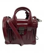 3.1 phillip limスリーワンフィリップリム）の古着「2WAYバッグ」｜ボルドー