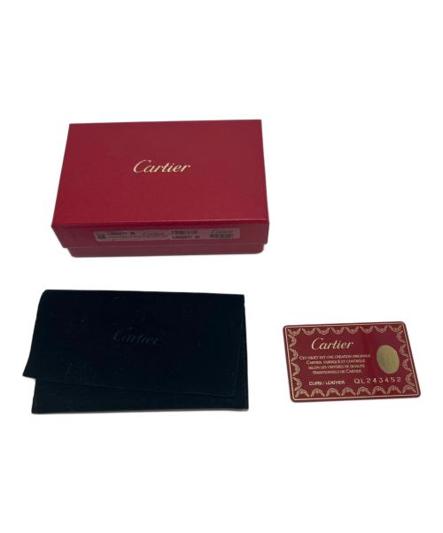 Cartier（カルティエ）Cartier (カルティエ) 小銭入れ ブラック×ブラウンの古着・服飾アイテム