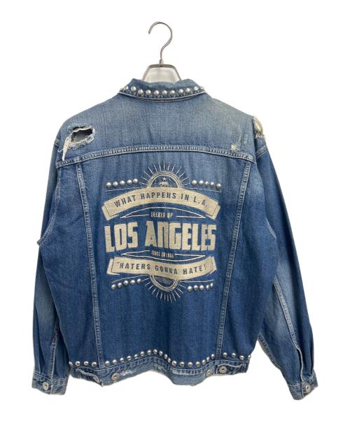 GYDA（ジェイダ）GYDA (ジェイダ) デニムジャケット インディゴ サイズ:Fの古着・服飾アイテム