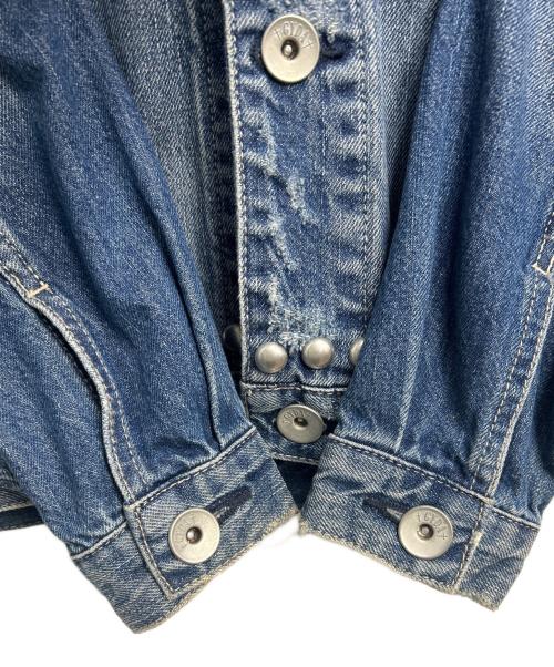 GYDA（ジェイダ）GYDA (ジェイダ) デニムジャケット インディゴ サイズ:Fの古着・服飾アイテム