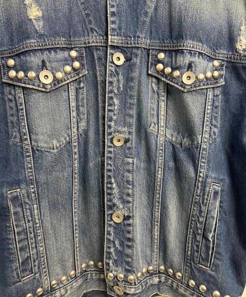 GYDA（ジェイダ）GYDA (ジェイダ) デニムジャケット インディゴ サイズ:Fの古着・服飾アイテム