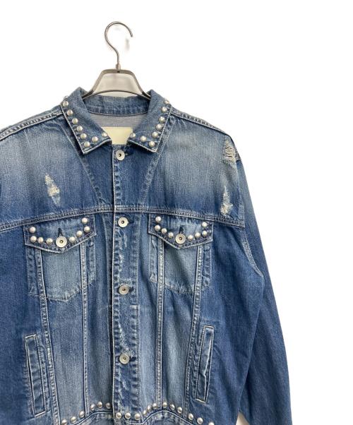 GYDA（ジェイダ）GYDA (ジェイダ) デニムジャケット インディゴ サイズ:Fの古着・服飾アイテム