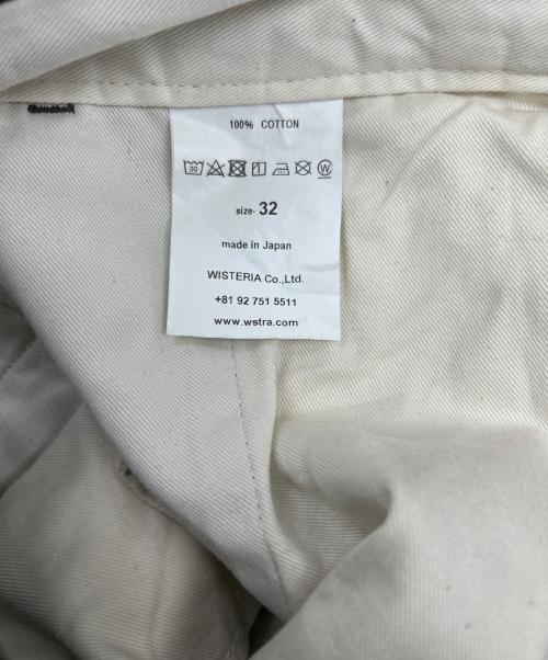 FUJITO（フジト）FUJITO (フジト) コットンワイドパンツ ブラウン サイズ:32の古着・服飾アイテム