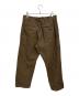 FUJITO (フジト) コットンワイドパンツ ブラウン サイズ:32：4000円