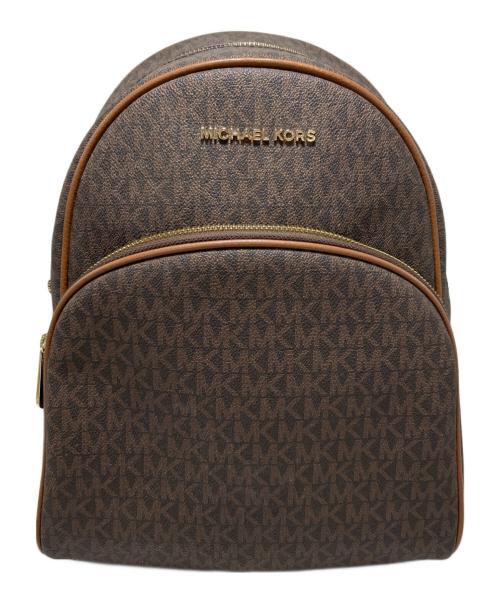 MICHAEL KORS（マイケル・コース）MICHAEL KORS (マイケル・コース) リュック ブラウンの古着・服飾アイテム