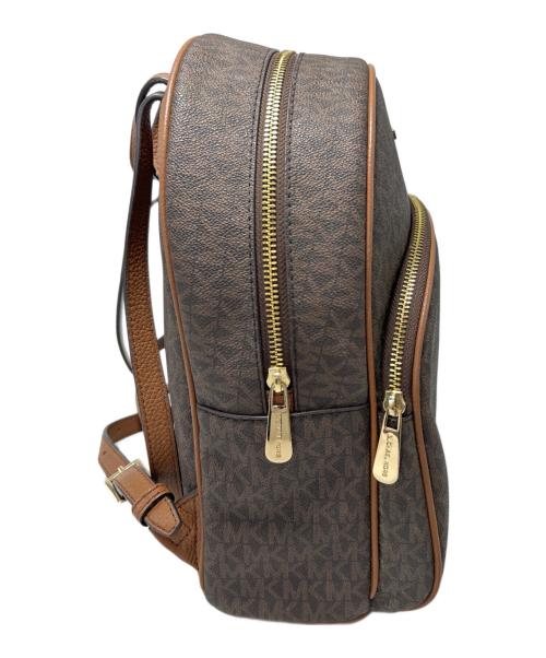 MICHAEL KORS（マイケル・コース）MICHAEL KORS (マイケル・コース) リュック ブラウンの古着・服飾アイテム