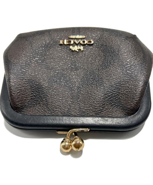 COACH（コーチ）COACH (コーチ) カードケース ブラウン×ブラックの古着・服飾アイテム