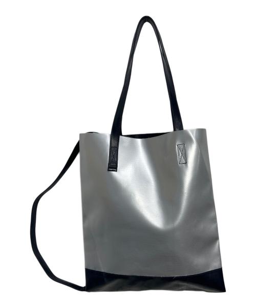 FREITAG（フライターグ）FREITAG (フライターグ) 2WAYトートバッグ グレー×ネイビーの古着・服飾アイテム