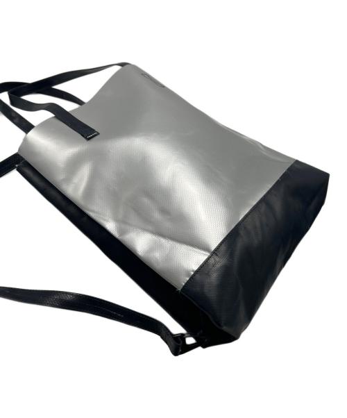 FREITAG（フライターグ）FREITAG (フライターグ) 2WAYトートバッグ グレー×ネイビーの古着・服飾アイテム