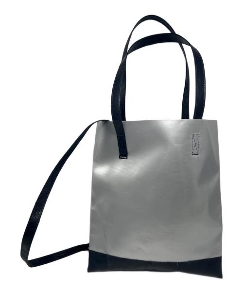 FREITAG（フライターグ）FREITAG (フライターグ) 2WAYトートバッグ グレー×ネイビーの古着・服飾アイテム