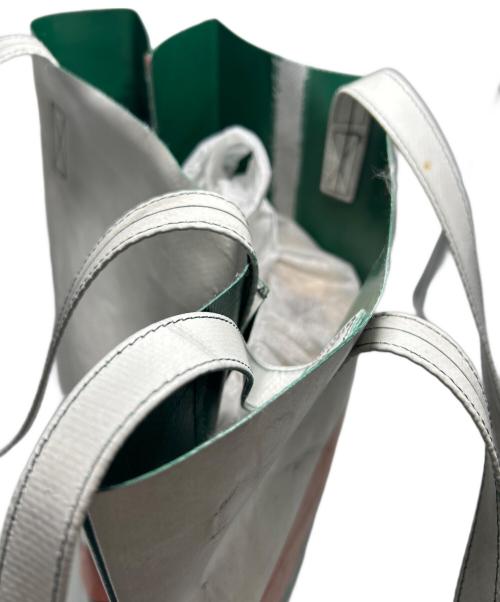 FREITAG（フライターグ）FREITAG (フライターグ) 2WAYトートバッグ グリーン×ホワイト×レッドの古着・服飾アイテム