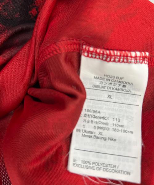 NIKE（ナイキ）NIKE (ナイキ) サッカーユニフォーム レッド サイズ:XLの古着・服飾アイテム