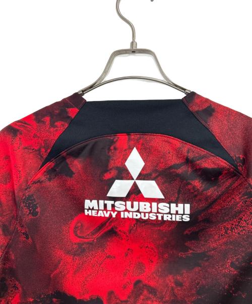 NIKE（ナイキ）NIKE (ナイキ) サッカーユニフォーム レッド サイズ:XLの古着・服飾アイテム