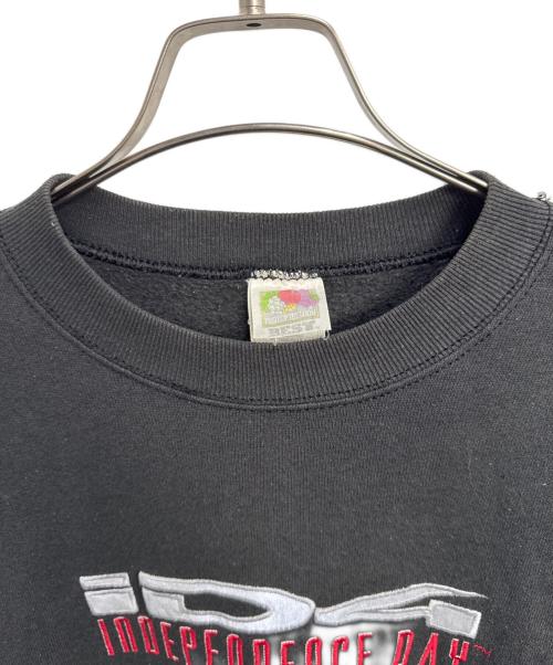 FRUIT OF THE LOOM（フルーツオブザルーム）FRUIT OF THE LOOM (フルーツオブザルーム) スウェット ブラック サイズ:Lの古着・服飾アイテム