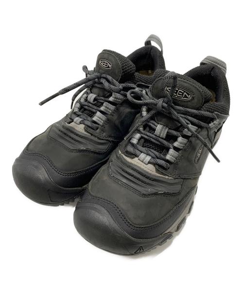 KEEN（キーン）KEEN (キーン) トレッキングシューズ ブラック×グレー サイズ:27.5の古着・服飾アイテム