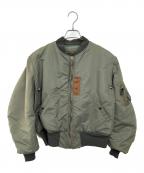 BUZZ RICKSON'Sバズリクソンズ）の古着「MA-1ジャケット」｜グリーン