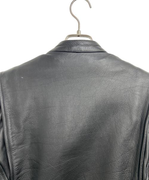 Liugoo Leathers（リューグーレザーズ）Liugoo Leathers (リューグーレザーズ) ライナー付レザージャケット ブラック サイズ:Mの古着・服飾アイテム