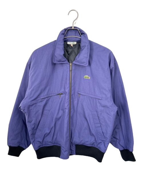 CHEMISE LACOSTE（シュミーズ ラコステ）CHEMISE LACOSTE (シュミーズ ラコステ) ブルゾン パープル サイズ:3の古着・服飾アイテム