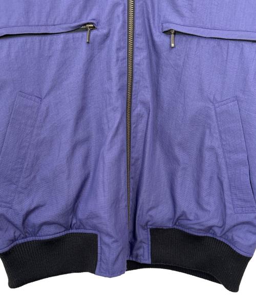 CHEMISE LACOSTE（シュミーズ ラコステ）CHEMISE LACOSTE (シュミーズ ラコステ) ブルゾン パープル サイズ:3の古着・服飾アイテム