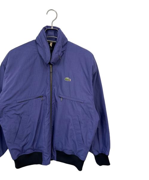 CHEMISE LACOSTE（シュミーズ ラコステ）CHEMISE LACOSTE (シュミーズ ラコステ) ブルゾン パープル サイズ:3の古着・服飾アイテム