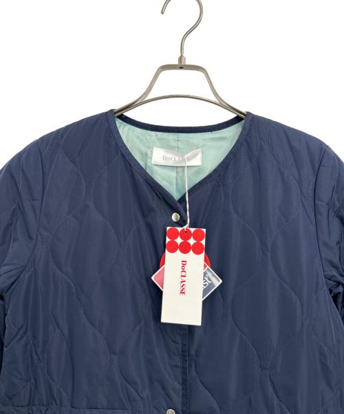 DoCLASSE（ドゥクラッセ）DoCLASSE (ドゥクラッセ) キルティングコート ネイビー サイズ:S 未使用品の古着・服飾アイテム