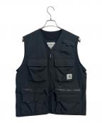 CarHarttカーハート）の古着「ナイロンベスト」｜ブラック
