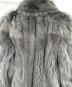 中古・古着 SAGA MINK (サガミンク) 毛皮ロングコート グレー サイズ:-：55000円