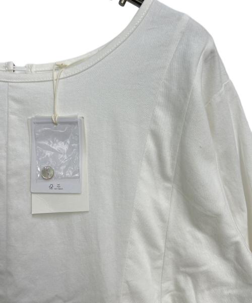 UNGRID（アングリッド）UNGRID (アングリッド) 長袖ワンピース ホワイト サイズ:F 未使用品の古着・服飾アイテム