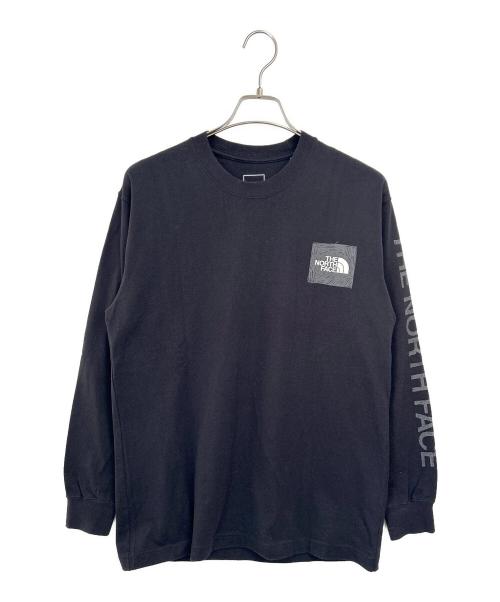 THE NORTH FACE（ザ ノース フェイス）THE NORTH FACE (ザ ノース フェイス) 長袖カットソー ブラック サイズ:Mの古着・服飾アイテム