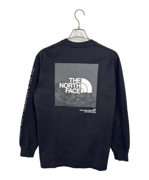THE NORTH FACE（ザ ノース フェイス）THE NORTH FACE (ザ ノース フェイス) 長袖カットソー ブラック サイズ:Mの古着・服飾アイテム