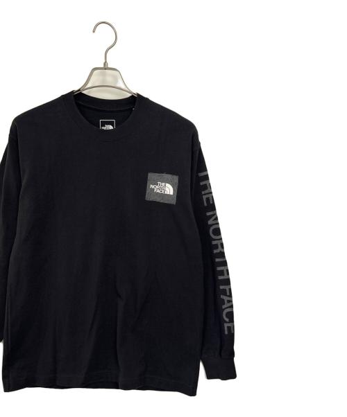 THE NORTH FACE（ザ ノース フェイス）THE NORTH FACE (ザ ノース フェイス) 長袖カットソー ブラック サイズ:Mの古着・服飾アイテム