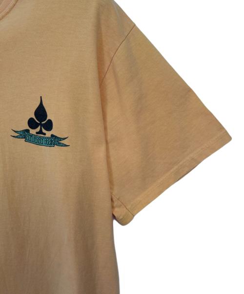 stussy（ステューシー）stussy (ステューシー) 半袖カットソー オレンジ サイズ:Mの古着・服飾アイテム
