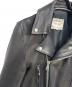 中古・古着 Lewis Leathers (ルイスレザース) THE REAL McCOY’S (ザ・リアルマッコイズ) ダブルライダースジャケット ブラック サイズ:34：150000円