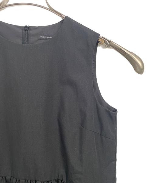 TSURU by MARIKO OIKAWA（ツルバイマリコオイカワ）TSURU by MARIKO OIKAWA (ツルバイマリコオイカワ) ノースリーブブラウス ブラック サイズ:ーの古着・服飾アイテム