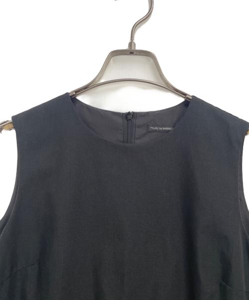 TSURU by MARIKO OIKAWA（ツルバイマリコオイカワ）TSURU by MARIKO OIKAWA (ツルバイマリコオイカワ) ノースリーブブラウス ブラック サイズ:ーの古着・服飾アイテム