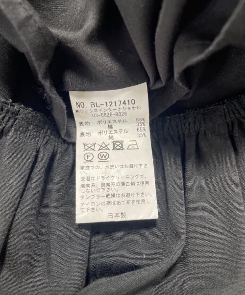 TSURU by MARIKO OIKAWA（ツルバイマリコオイカワ）TSURU by MARIKO OIKAWA (ツルバイマリコオイカワ) ノースリーブブラウス ブラック サイズ:ーの古着・服飾アイテム