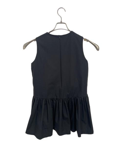 TSURU by MARIKO OIKAWA（ツルバイマリコオイカワ）TSURU by MARIKO OIKAWA (ツルバイマリコオイカワ) ノースリーブブラウス ブラック サイズ:ーの古着・服飾アイテム