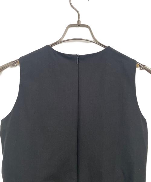 TSURU by MARIKO OIKAWA（ツルバイマリコオイカワ）TSURU by MARIKO OIKAWA (ツルバイマリコオイカワ) ノースリーブブラウス ブラック サイズ:ーの古着・服飾アイテム