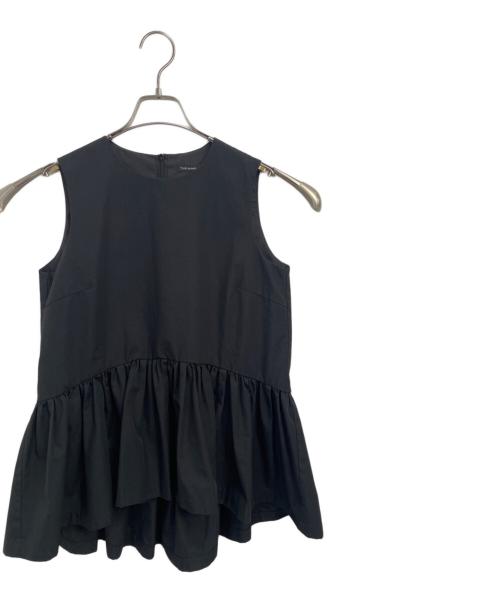 TSURU by MARIKO OIKAWA（ツルバイマリコオイカワ）TSURU by MARIKO OIKAWA (ツルバイマリコオイカワ) ノースリーブブラウス ブラック サイズ:ーの古着・服飾アイテム