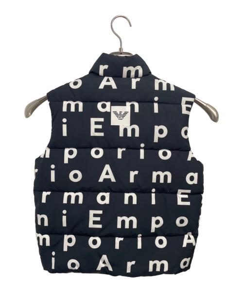 EMPORIO ARMANI（エンポリオアルマーニ）EMPORIO ARMANI (エンポリオアルマーニ) 中綿ベスト ブラック サイズ:12Aの古着・服飾アイテム