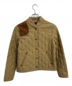 RALPH LAURENラルフローレン）の古着「キルティングジャケット」｜ベージュ