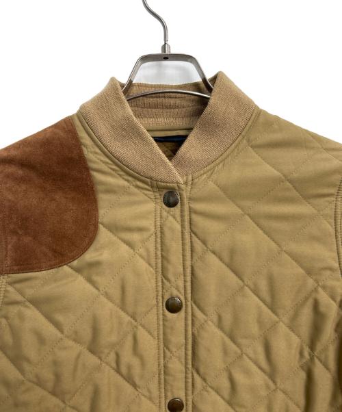 RALPH LAUREN（ラルフローレン）RALPH LAUREN (ラルフローレン) キルティングジャケット ベージュ サイズ:Lの古着・服飾アイテム