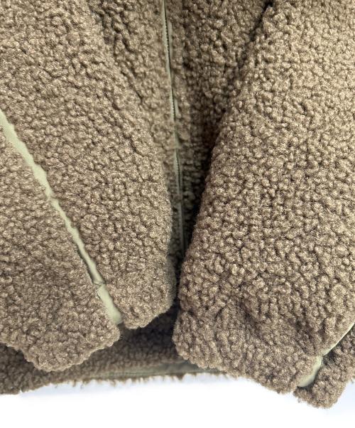 AVIREX（アヴィレックス）AVIREX (アヴィレックス) ボアフリースフーデッドジャケット オリーブ サイズ:XLの古着・服飾アイテム