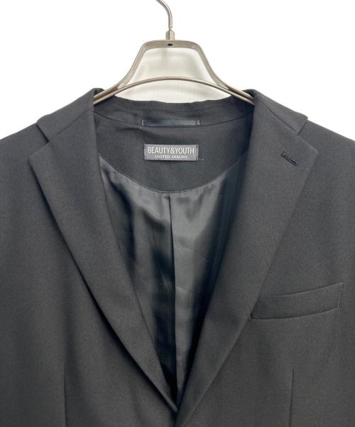 BEAUTY&YOUTH（ビューティーアンドユース）BEAUTY&YOUTH (ビューティーアンドユース) テーラードジャケット ブラック サイズ:XLの古着・服飾アイテム