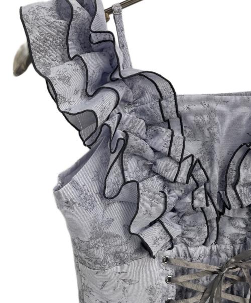 DazzliN（ダズリン）DazzliN (ダズリン) ノースリーブ・キャミソールワンピース ブルー サイズ:Mの古着・服飾アイテム