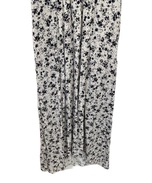 FRAY ID（フレイ アイディー）FRAY ID (フレイ アイディー) 半袖ワンピース アイボリー×ブラック サイズ:1の古着・服飾アイテム