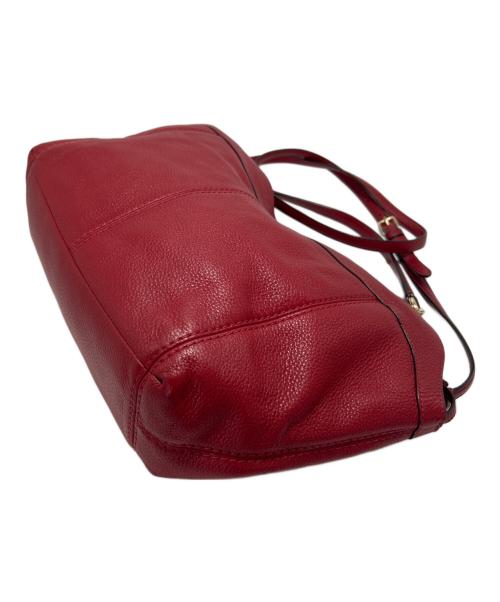 COACH（コーチ）COACH (コーチ) 2WAYバッグ レッドの古着・服飾アイテム